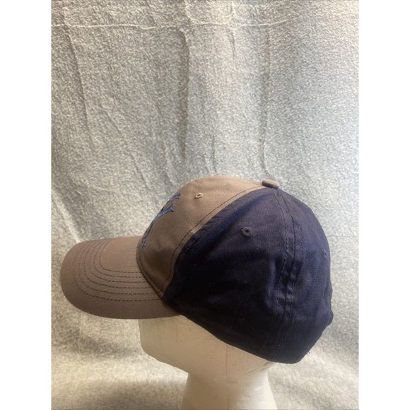 VORTEX Men One Size Blue Gray Vortex Logo BALL CAP Adjustable SNAPBACK HAT - Picture 2 of 5